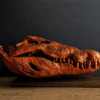 Nijlkrokodil schedel replica (gemetalliseerd in een kleur naar keuze).