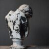19e-eeuwse gipsen buste van Christus