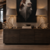 Moose antler lamps XL