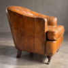 Vintage leren clubfauteuil Vintage leren clubfauteuil