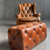Chesterfield poef