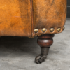 Vintage leren clubfauteuil Vintage leren clubfauteuil