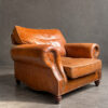 vintage leren clubfauteuil