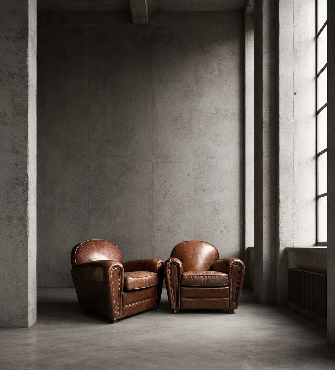 Vintage Lederen Club Fauteuils Vintage Lederen Club Fauteuils