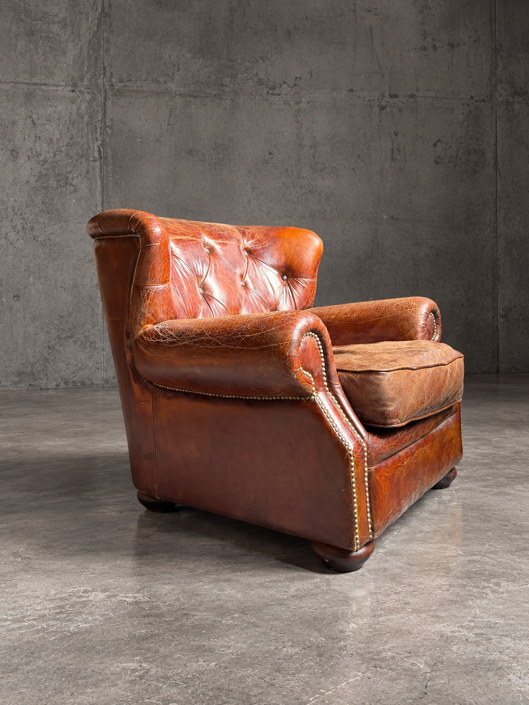 Vintage smoker fauteuil Vintage smoker fauteuil