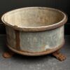 Oude zinken planters Oude zinken planters
