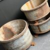 Oude zinken planters Oude zinken planters