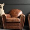 Vintage Lederen Club Fauteuils Vintage Lederen Club Fauteuils