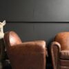 Vintage Lederen Club Fauteuils Vintage Lederen Club Fauteuils