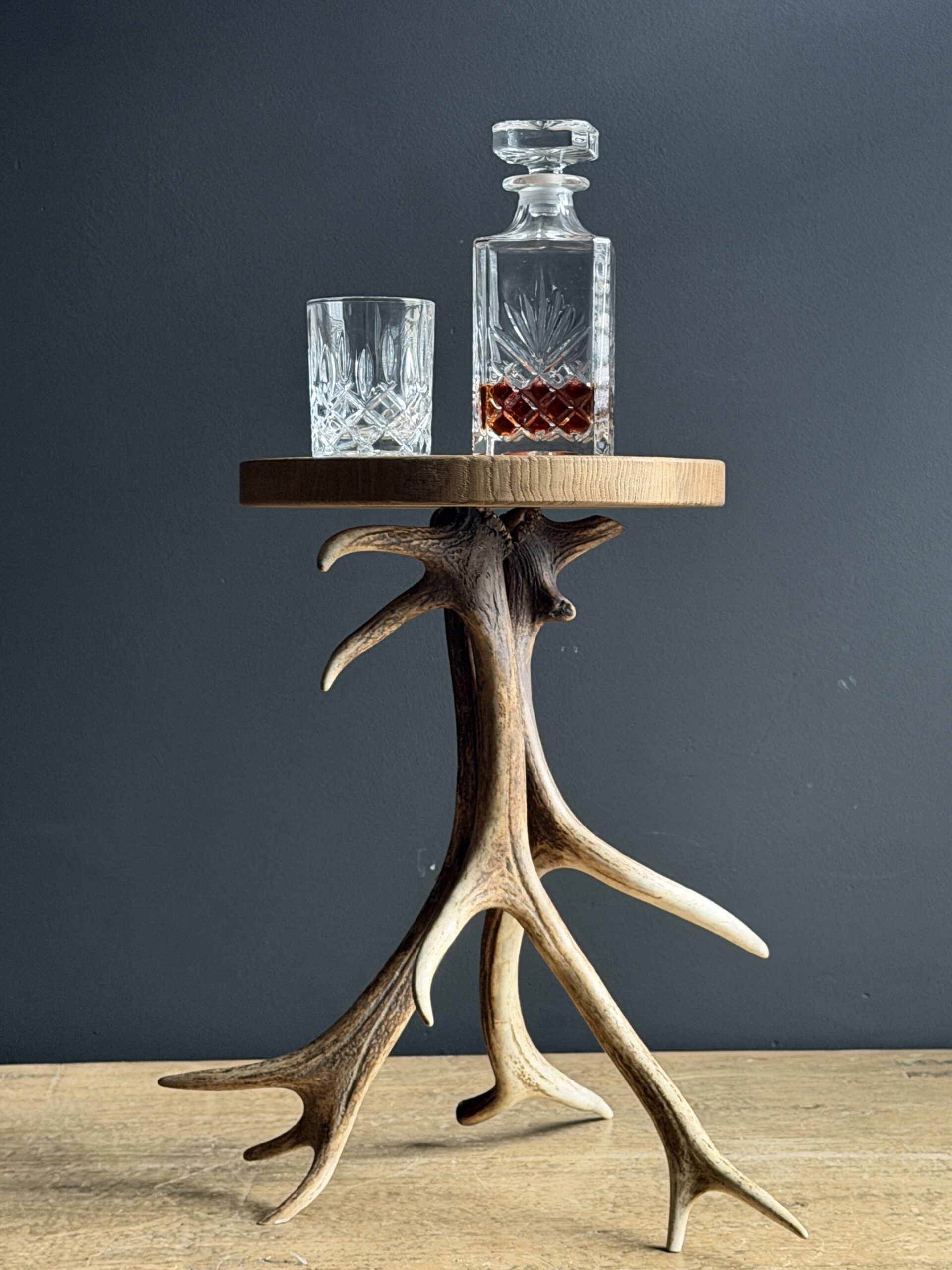 Table made of antlers Table made of antlers