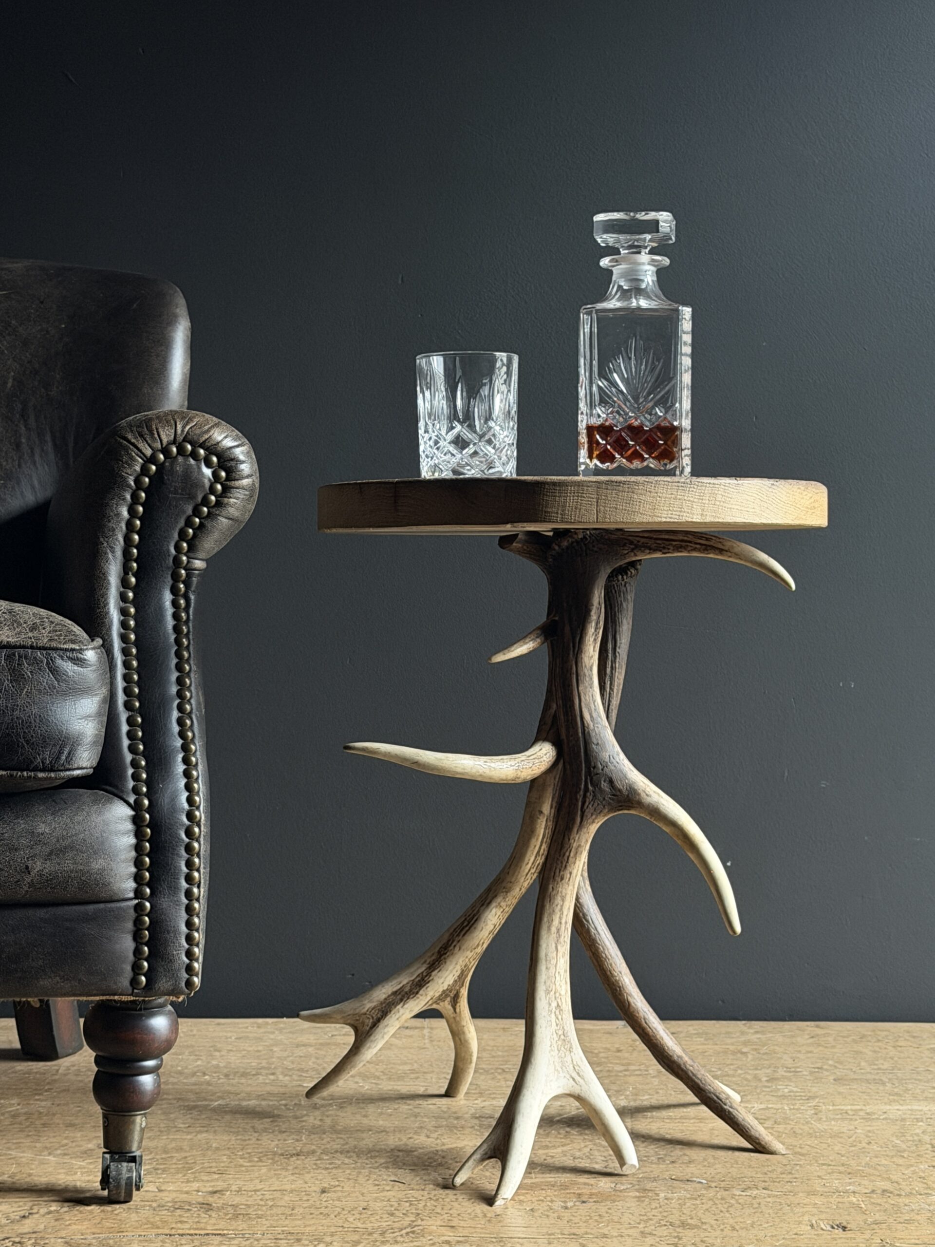 Table made of antlers Table made of antlers