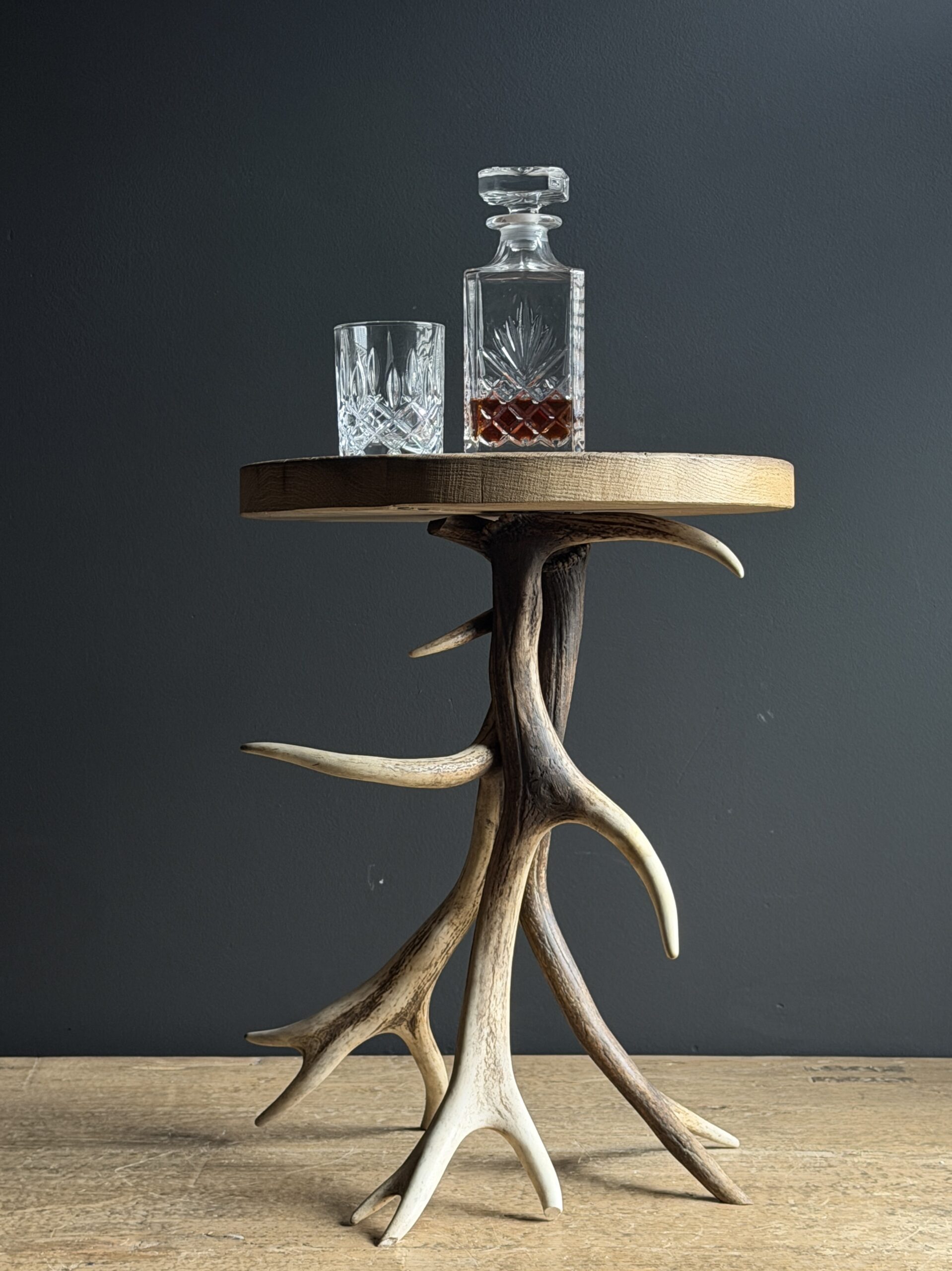 Table made of antlers Table made of antlers
