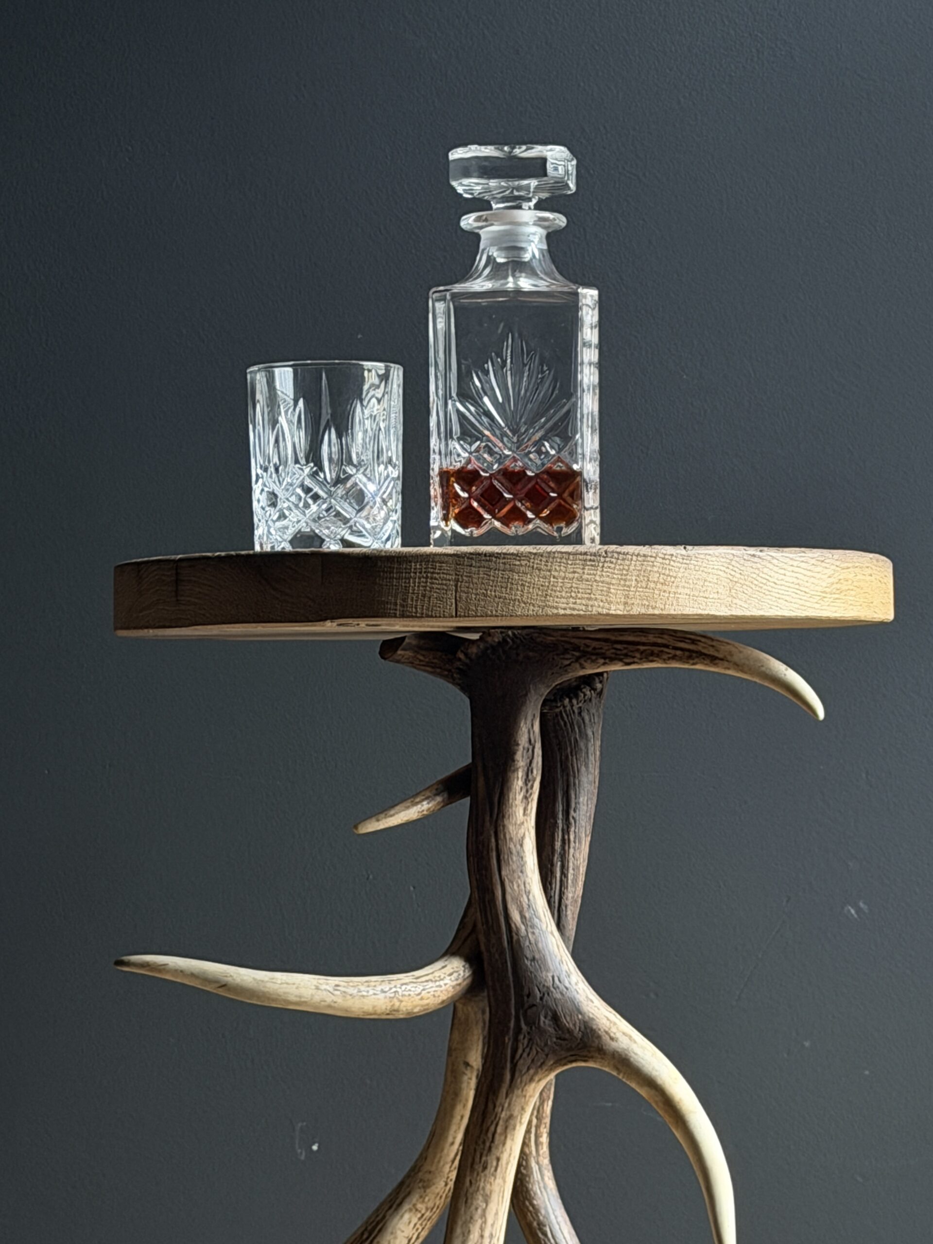 Table made of antlers Table made of antlers