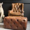 Chesterfield poef