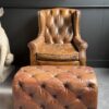 Chesterfield poef