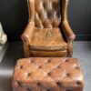 Chesterfield poef