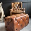 Chesterfield poef