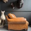 vintage leren clubfauteuil