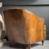 Vintage leren clubfauteuil Vintage leren clubfauteuil