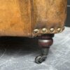 Vintage leren clubfauteuil Vintage leren clubfauteuil