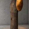Monumentale antieke luchtkoker, unieke vloerlamp.