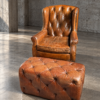 Chesterfield poef