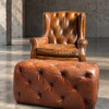 Chesterfield poef
