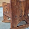 Een 18e-eeuwse Engelse ‘lambing chair’.