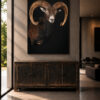 Wildportret voor uw interieur. Wildportret voor uw interieur.