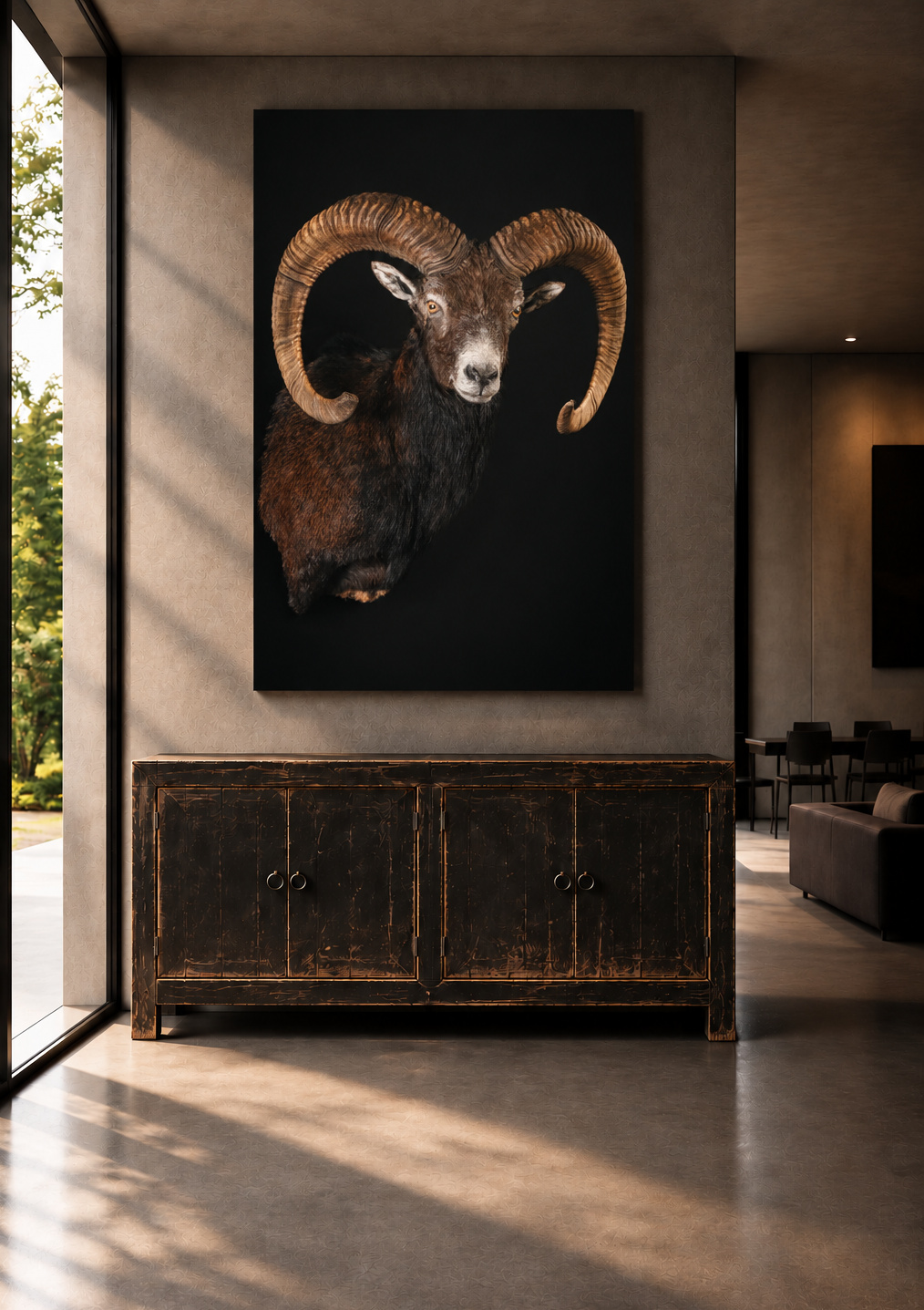 Wildportret voor uw interieur. Wildportret voor uw interieur.