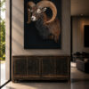 Wildportret voor uw interieur. Wildportret voor uw interieur.