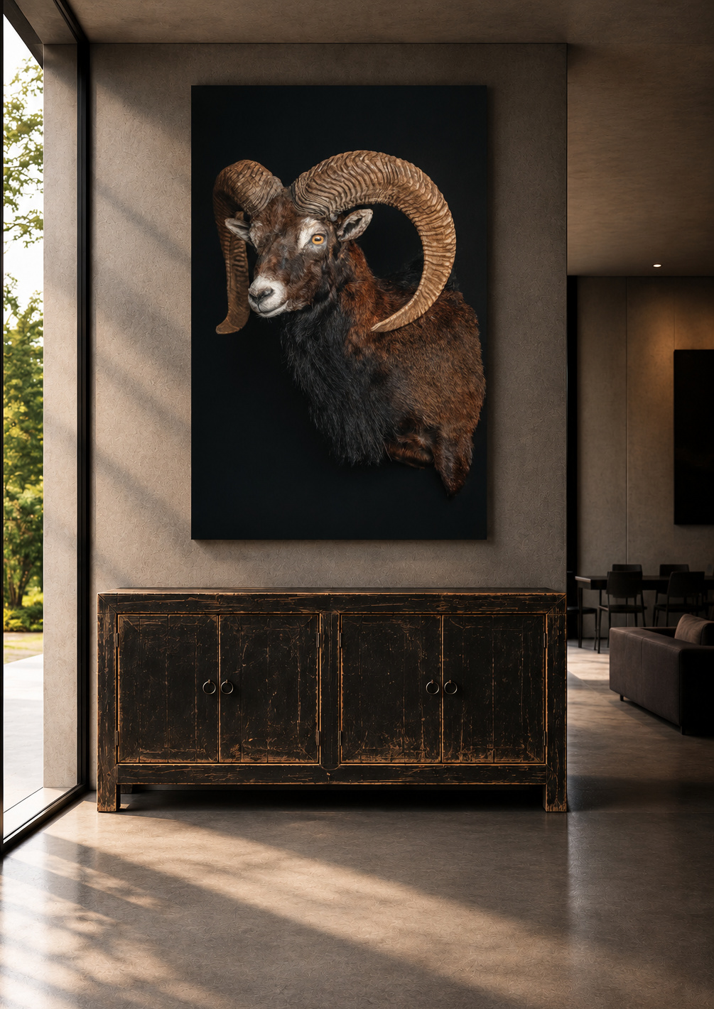 Wildportret voor uw interieur. Wildportret voor uw interieur.