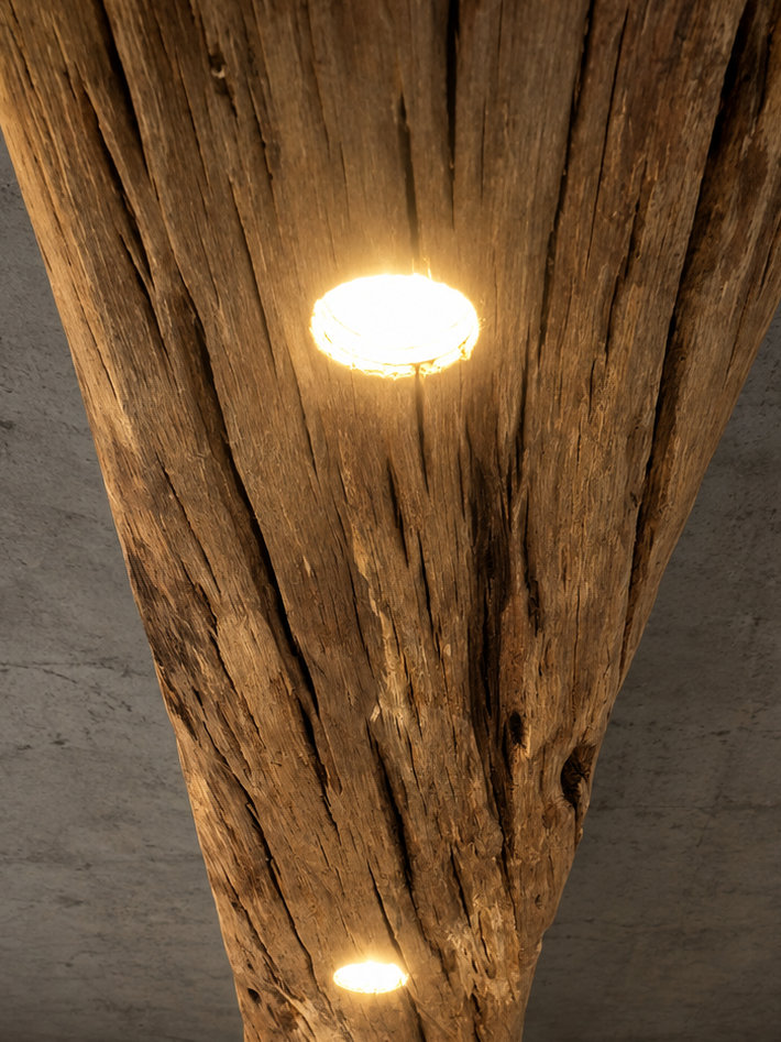 Hanglamp antieke balk XXL Hanglamp antieke balk XXL