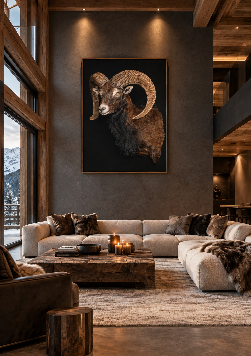Wildportret voor uw interieur. Wildportret voor uw interieur.