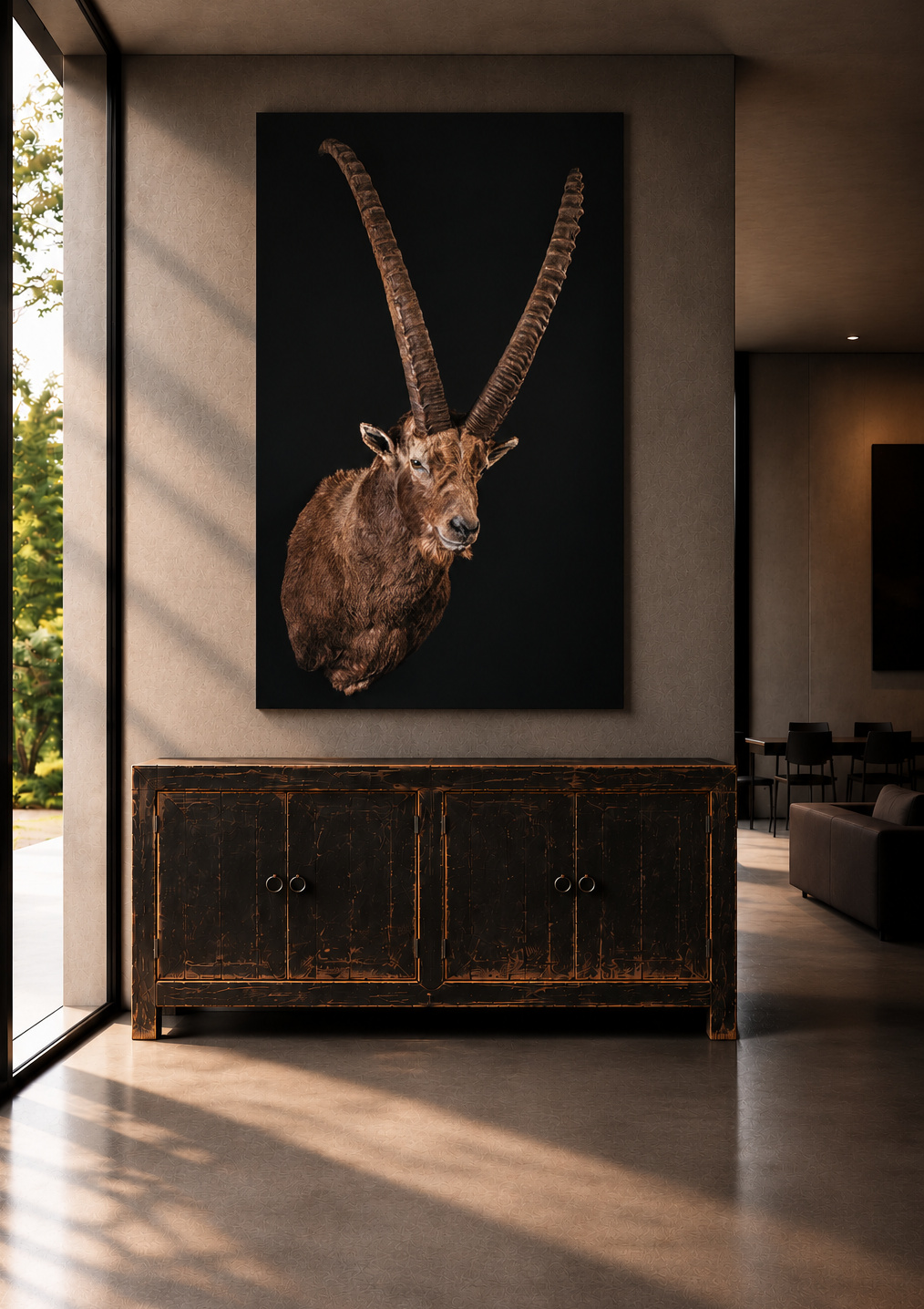 Wildportret voor uw interieur. Wildportret voor uw interieur.