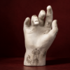 Studie getatoeëerde hand