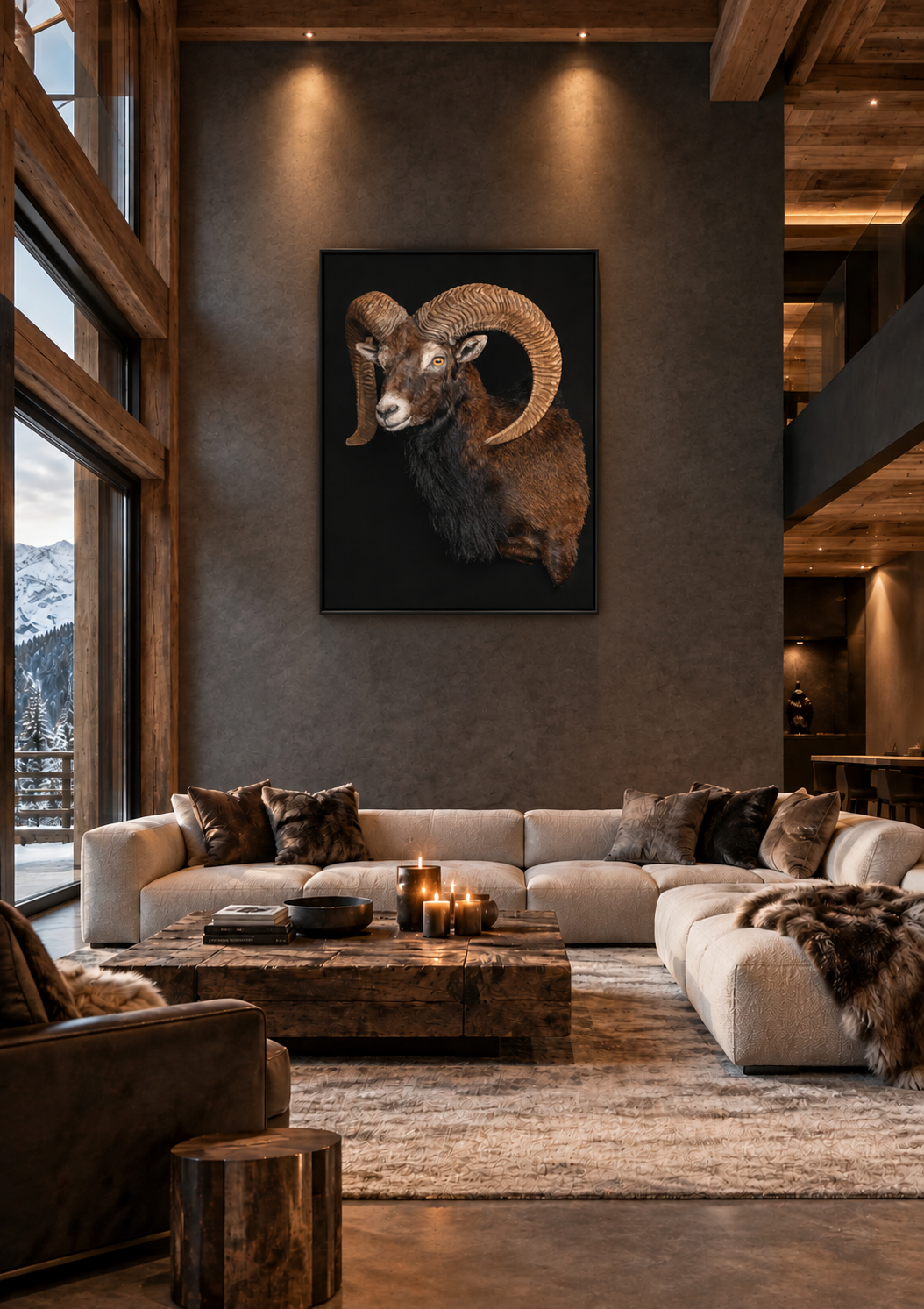 Wildportret voor uw interieur. Wildportret voor uw interieur.