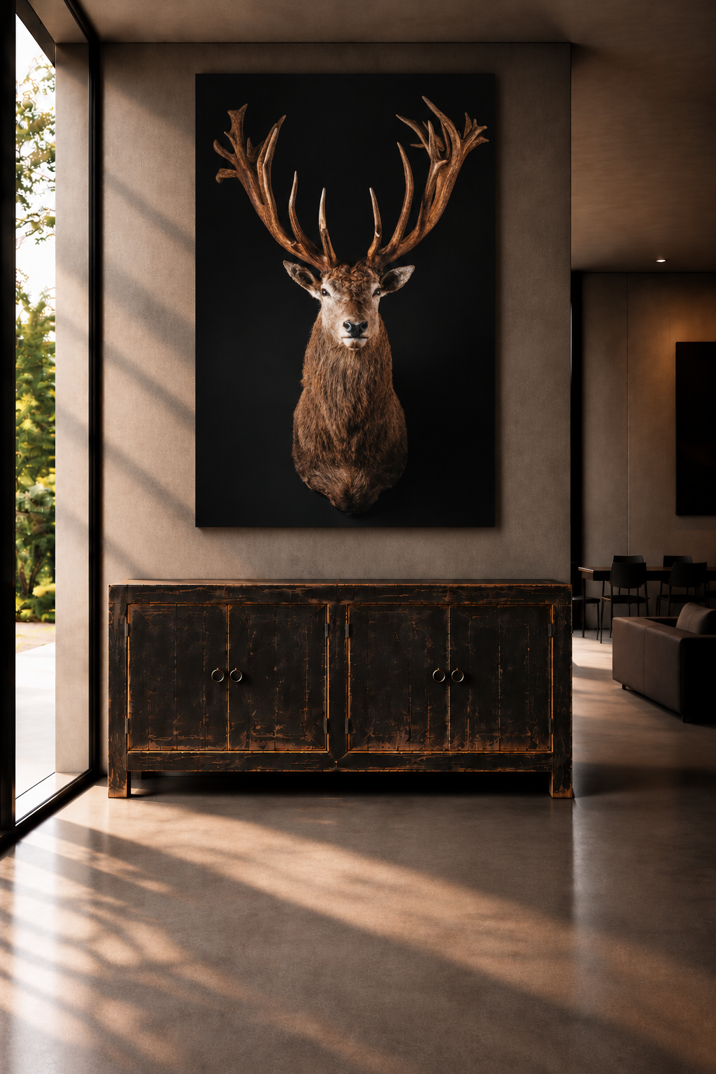Wildportret voor uw interieur. Wildportret voor uw interieur.