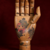 Getatoeëerde arm