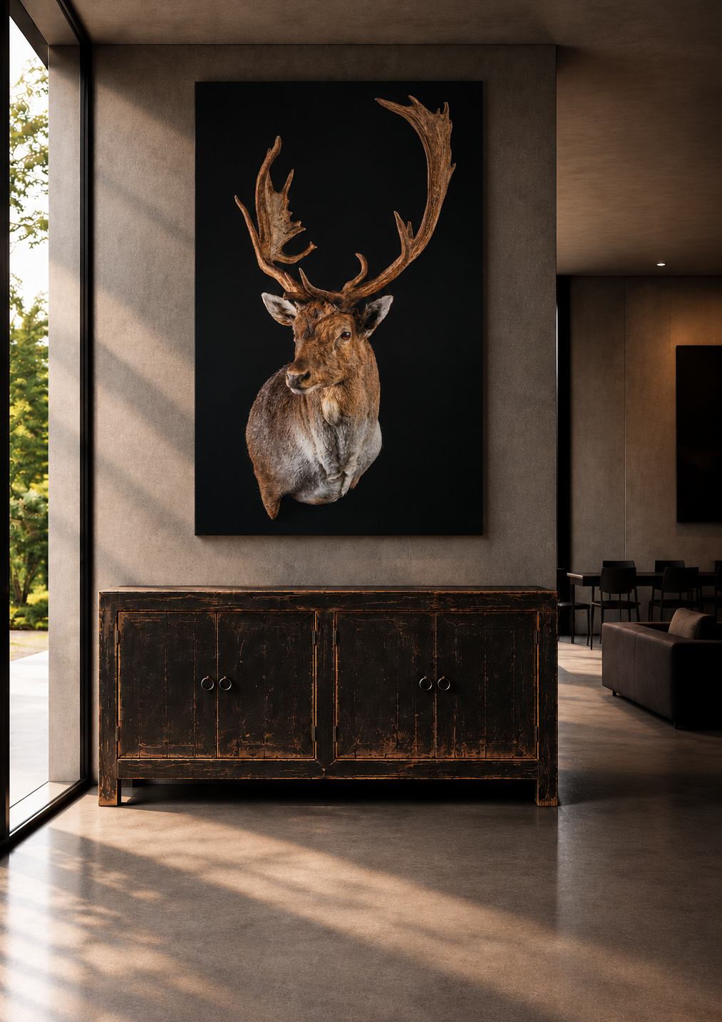 Wildportret voor uw interieur. Wildportret voor uw interieur.
