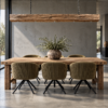 Hanglamp antieke balk XXL